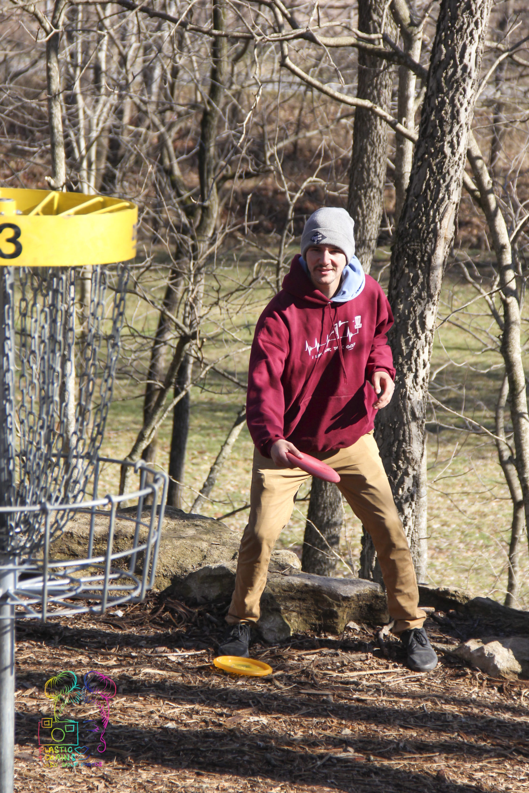 disc golf photography